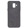 Evelatus Custodia TPU con Piastra in Metallo per Supporto Magnetico per Cellulare Nero per Samsung Galaxy A6 2018