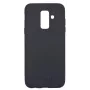 Evelatus Custodia in Silicone Nano Soft Touch TPU per Samsung Galaxy A6 Plus 2018 Nero