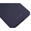 Evelatus Samsung Galaxy A6 Plus 2018 Custodia in silicone nano Soft Touch TPU blu notte