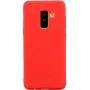 Evelatus Samsung Galaxy A6 Plus 2018 Custodia in silicone nano Soft Touch TPU rosso
