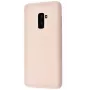 Evelatus Custodia in Silicone per Samsung Galaxy A6 Plus 2018 Pink Sand