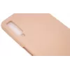 Evelatus Samsung Galaxy A7 2018 Custodia in silicone nano Soft Touch TPU rosa sabbia