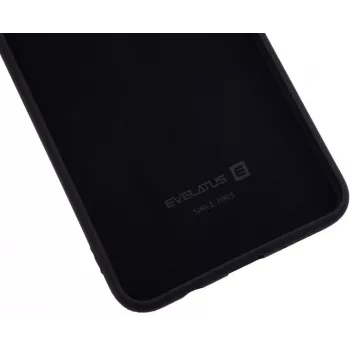 Evelatus custodia in silicone nano Soft Touch TPU nera per Samsung Galaxy A70