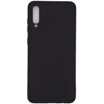 Evelatus custodia in silicone nano Soft Touch TPU nera per Samsung Galaxy A70