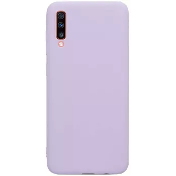 Evelatus custodia in silicone nano Soft Touch TPU blu per Samsung Galaxy A70