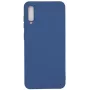 Evelatus Samsung Galaxy A70 Custodia in silicone nano Soft Touch TPU blu scuro
