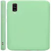 Evelatus Samsung Galaxy A70 Custodia in silicone nano Soft Touch TPU menta