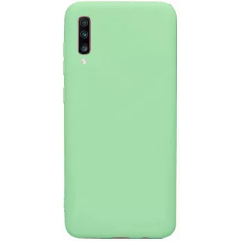 Evelatus Samsung Galaxy A70 Custodia in silicone nano Soft Touch TPU menta