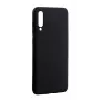 Evelatus Samsung Galaxy A70s Custodia in silicone nano Soft Touch TPU nera