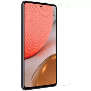 Evelatus Pellicola protettiva in vetro temperato piatta e trasparente 0,33 mm per Samsung Galaxy A72 4G / A72 5G con colla giapponese, antistatica