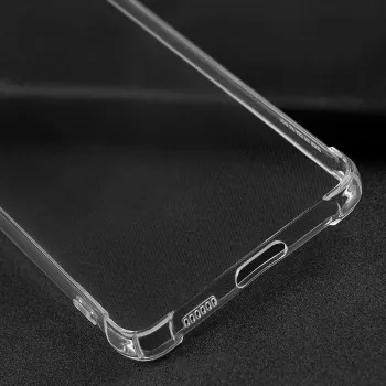 Evelatus Samsung Galaxy A73 5G Custodia militare antishock in silicone TPU trasparente