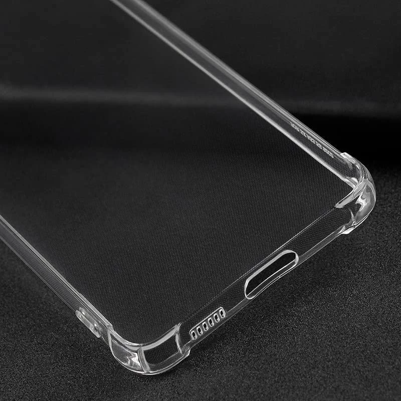 Evelatus Samsung Galaxy A73 5G Custodia militare antishock in silicone TPU trasparente