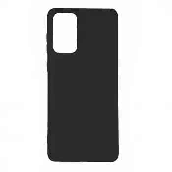 Evelatus Samsung Galaxy A73 5G Custodia in silicone nano TPU soft touch nera