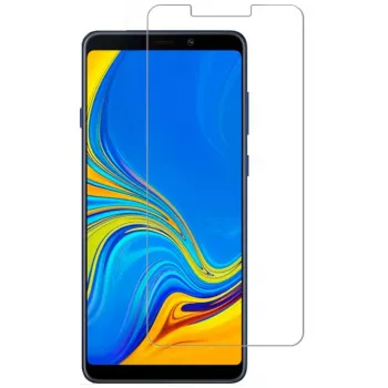 Evelatus Samsung Galaxy A9 2018 Pellicola protettiva in vetro temperato piatto trasparente 0,33 mm con colla giapponese, antistatica