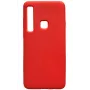 Evelatus Samsung Galaxy A9 2018 Custodia in Silicone Nano Soft Touch TPU Rosso