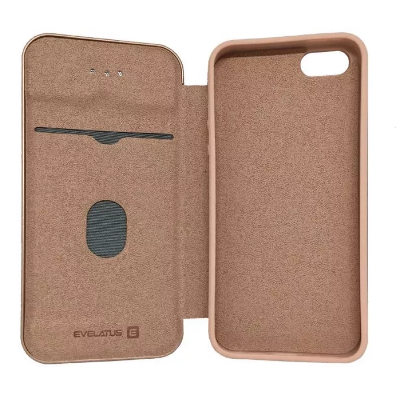 Evelatus custodia a libro per Samsung Galaxy J6 (2018) oro rosa