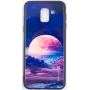 Evelatus Samsung Galaxy J6 (2018) Picture Glass Case 2 - Retro in vetro temperato