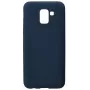 Evelatus Samsung Galaxy J6 (2018) Custodia in silicone blu notte