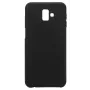 Evelatus Custodia in silicone per Samsung Galaxy J6 Plus nera