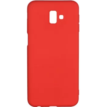 Evelatus Samsung Galaxy J6 Plus Custodia in silicone rossa