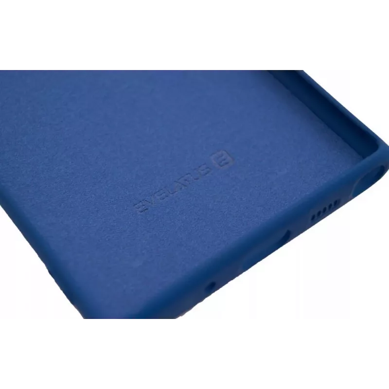 Evelatus Custodia in Silicone Nano Soft Touch TPU per Samsung Galaxy Note 10 Blu