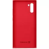 Evelatus Samsung Galaxy Note 10 custodia in silicone nano Soft Touch TPU rossa