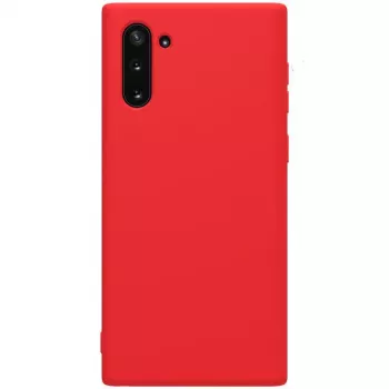 Evelatus Samsung Galaxy Note 10 custodia in silicone nano Soft Touch TPU rossa