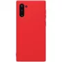 Evelatus Samsung Galaxy Note 10 custodia in silicone nano Soft Touch TPU rossa