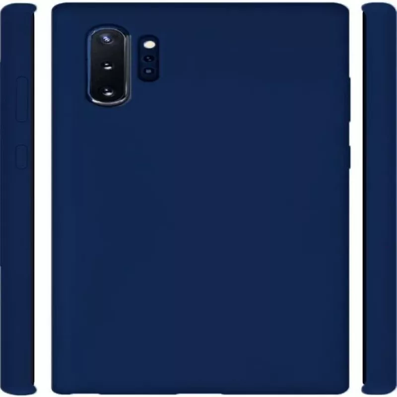 Custodia in silicone nano Evelatus per Samsung Galaxy Note 10 Plus soft touch TPU blu