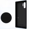 Evelatus Custodia in Silicone Premium Soft Touch per Samsung Galaxy Note 10 Plus Nero