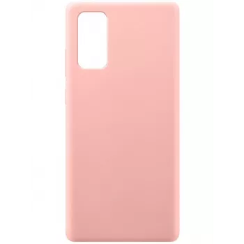 Evelatus Samsung Galaxy Note 20 Custodia in silicone nano Soft Touch TPU beige