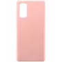 Evelatus Samsung Galaxy Note 20 Custodia in silicone nano Soft Touch TPU beige