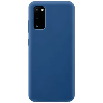 Evelatus Samsung Galaxy Note 20 Custodia in silicone nano Soft Touch TPU blu
