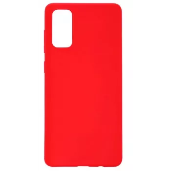 Evelatus Samsung Galaxy Note 20 Custodia in silicone nano Soft Touch TPU rossa