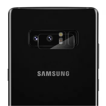 EVELATUS Samsung Galaxy Note 8 Protezione lenti fotocamera in vetro temperato 9H trasparente