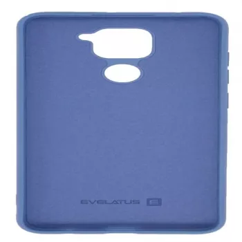 Evelatus Samsung Galaxy Note 9 custodia in silicone nano Soft Touch TPU blu