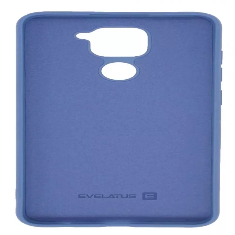 Evelatus Samsung Galaxy Note 9 custodia in silicone nano Soft Touch TPU blu