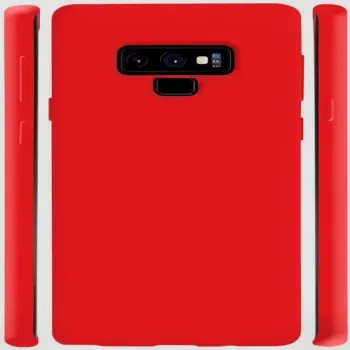 Evelatus Samsung Galaxy Note 9 Custodia in silicone nano Soft Touch TPU rosso