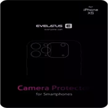 Evelatus Sostituzione lente in vetro fotocamera posteriore per Samsung Galaxy Note 9 - trasparente con cornice nera
