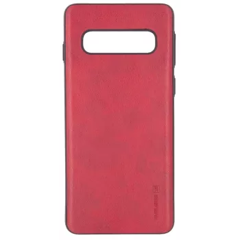Evelatus Samsung Galaxy S10 Kuton Cover posteriore rosso - silicone liquido / TPU