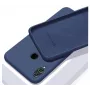 Evelatus Samsung Galaxy S10 Nano Silicone Case Soft Touch TPU blu scuro