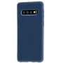 Evelatus Custodia in nano silicone per Samsung Galaxy S10+ Soft Touch TPU blu scuro