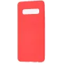 Evelatus custodia in silicone nano Soft Touch TPU rossa per Samsung Galaxy S10 Plus