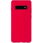 Evelatus Samsung Galaxy S10 Plus Custodia morbida in silicone Rossa