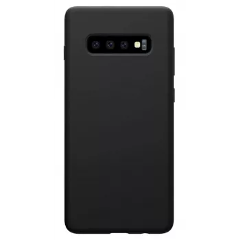 Evelatus Samsung Galaxy S10 Premium Soft Touch custodia in silicone nero