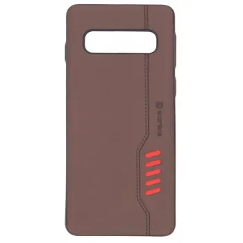 Evelatus Samsung Galaxy S10 Custodia rugged Shooter marrone