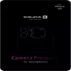 Evelatus Samsung Galaxy S10e Vetro lente fotocamera di ricambio - trasparente con cornice nera