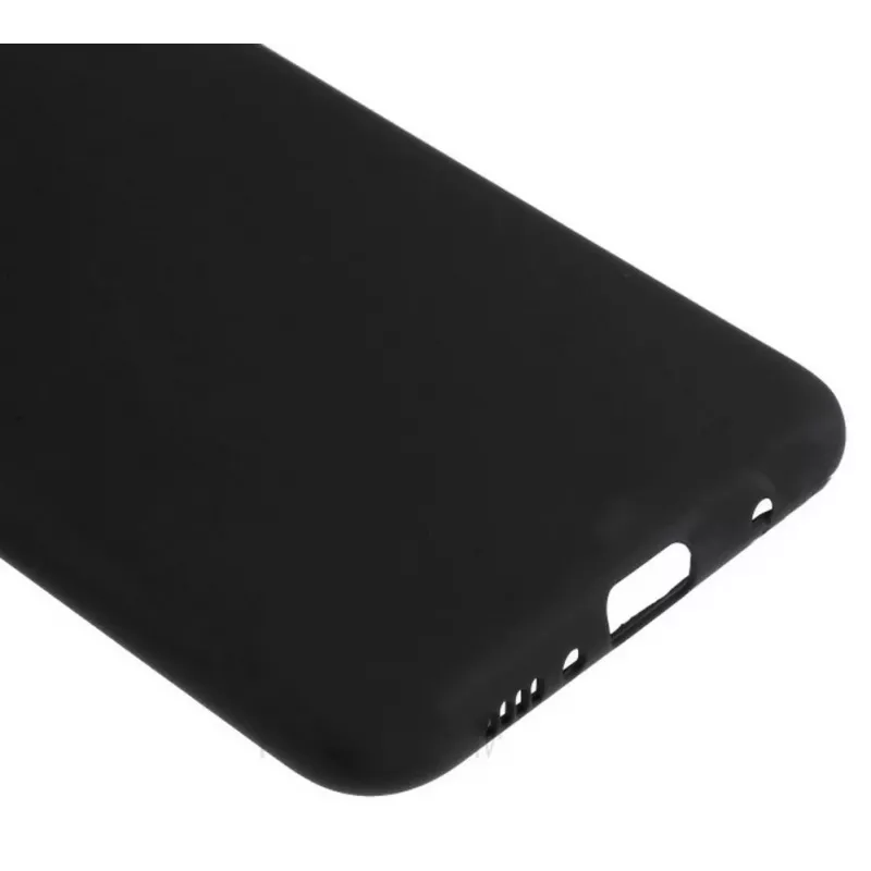 Evelatus Samsung Galaxy S10e Custodia in Silicone Nano Soft Touch TPU Nero