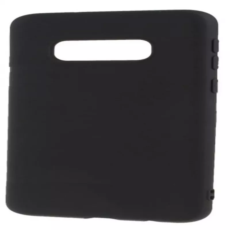Evelatus Samsung Galaxy S10e Custodia in Silicone Nano Soft Touch TPU Nero