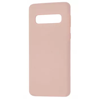 Evelatus Samsung Galaxy S10e Custodia in Silicone Nano Soft Touch TPU Pink Sand